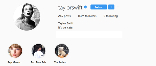 How do Famous People Write their Bio on Instagram?