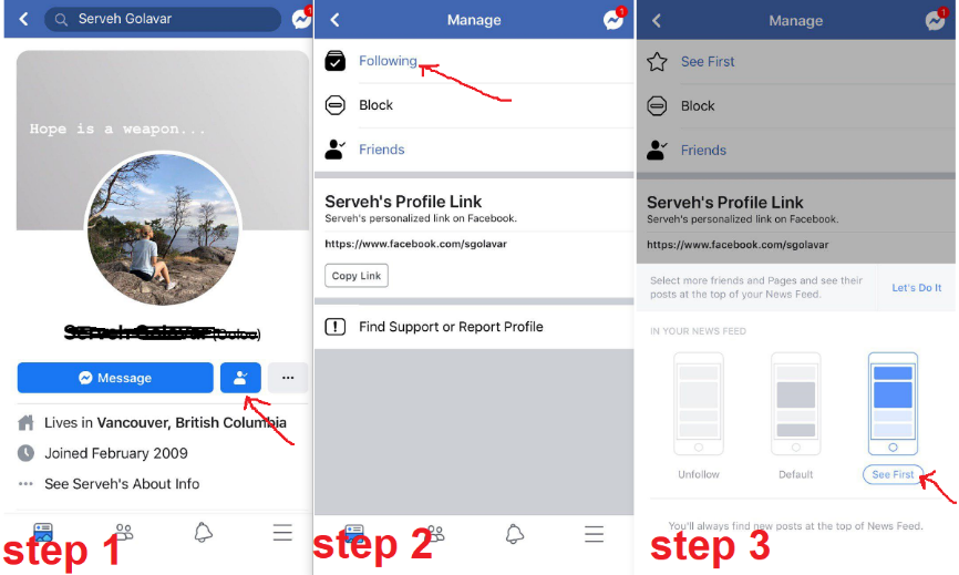 How to prioritize posts on Facebook newsfeed